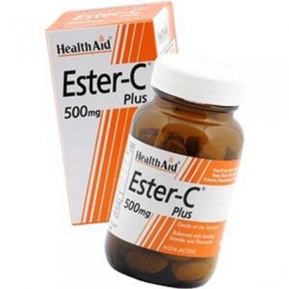 HEALTH AID Ester C 500mg 60 Ταμπλέτες